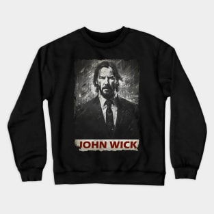 Vintage Portrait of John Crewneck Sweatshirt